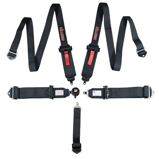 Zamp 3" to 2" 5-Point Ratchet Harness, SFI 16.1 HARN07S003