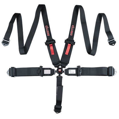 Zamp 3" to 2" 5-Point Ratchet Harness, SFI 16.1 HARN07S003