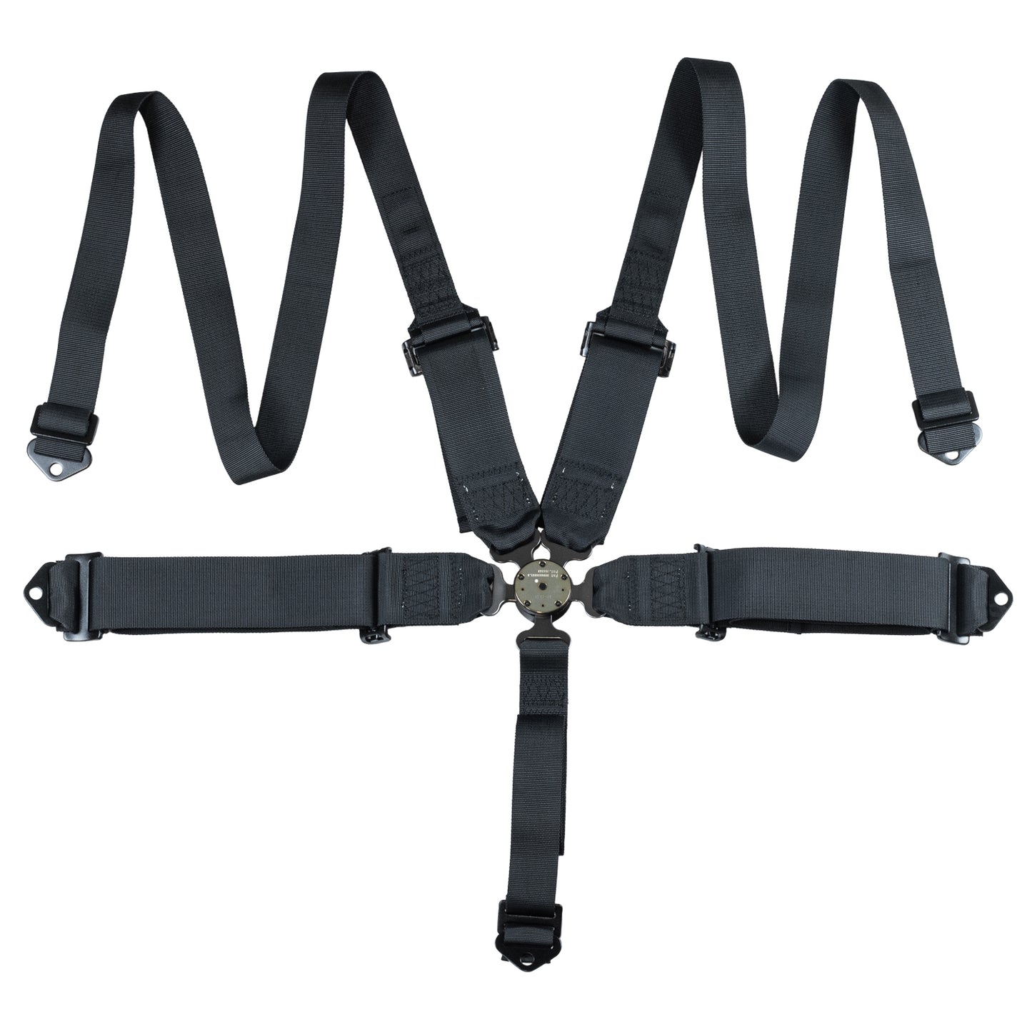 Zamp 3" to 2" 5-Point Ratchet Harness, SFI 16.1 (underside)