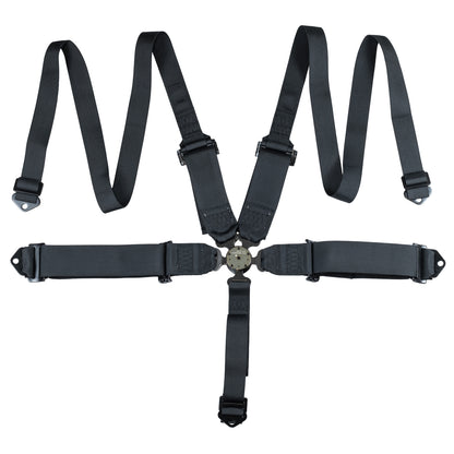 Zamp 3" to 2" 5-Point Ratchet Harness, SFI 16.1 (underside)