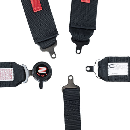 Zamp 3" to 2" 5-Point Ratchet Harness, SFI 16.1 HARN07S003 (detail of latch)
