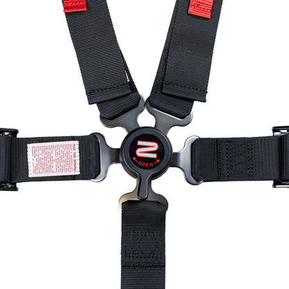 SFI 16.2 2" 5-Point Pull Down (Out) YOUTH Seat Harness (Latch)