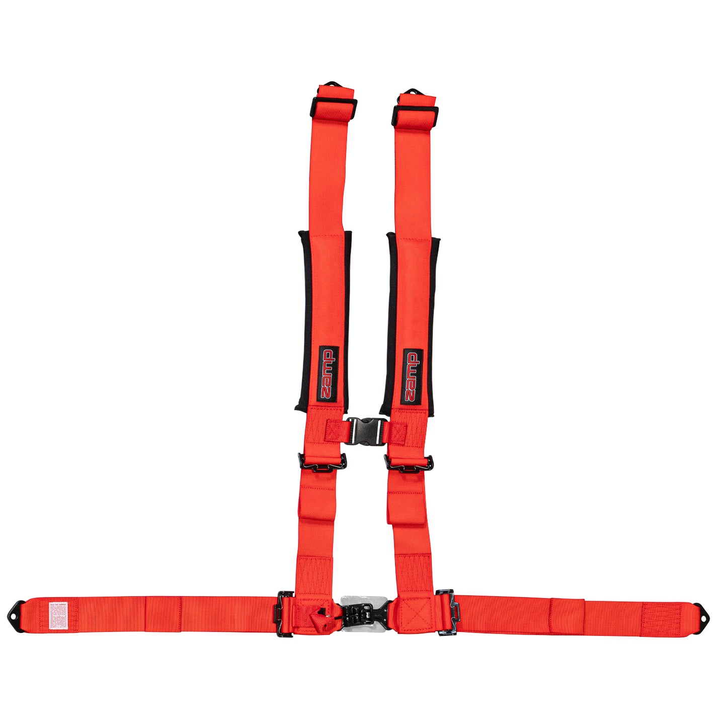 Zamp 4-Point UTV Seat Harness HARN104002 (Red)
