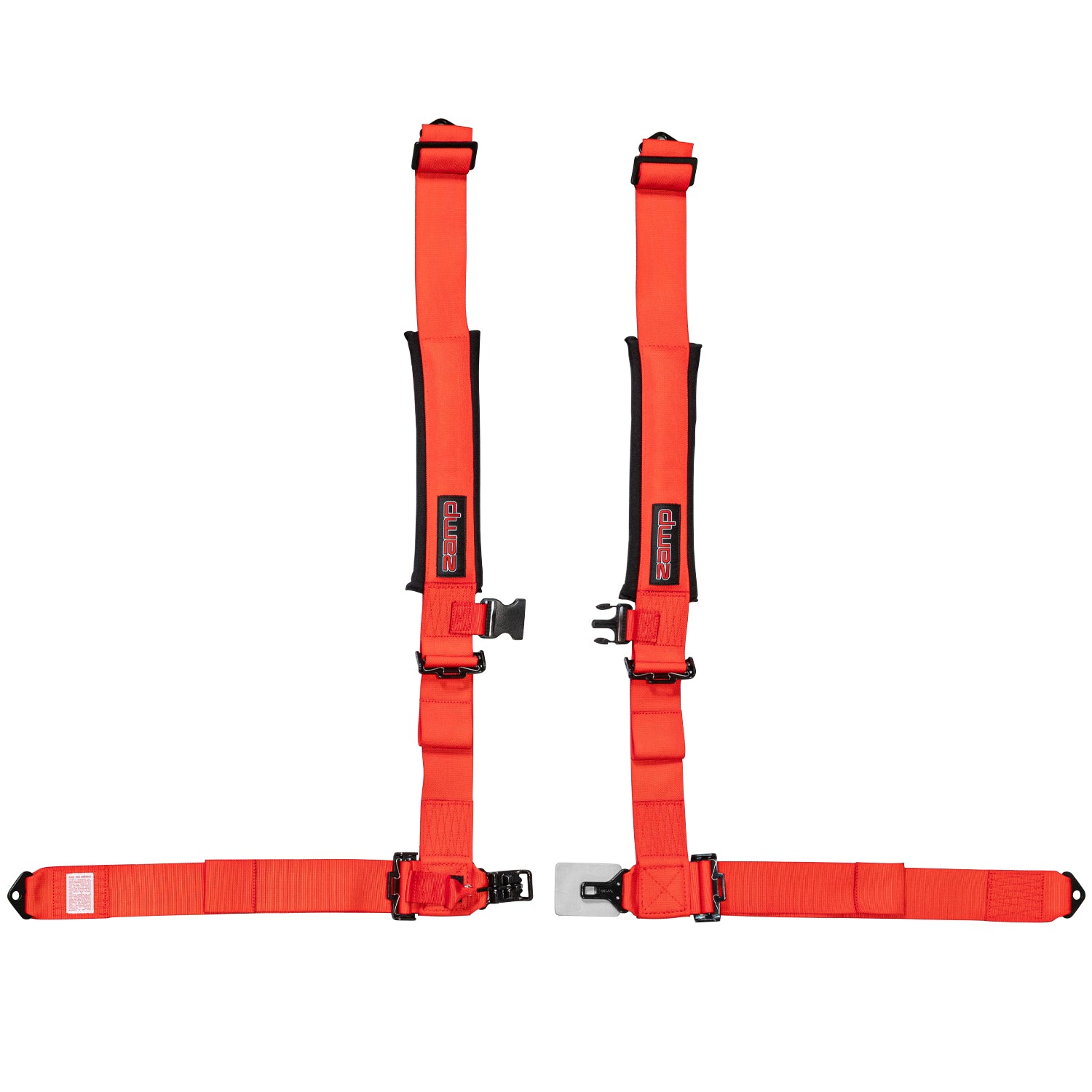 Zamp 4-Point UTV Seat Harness (Red)