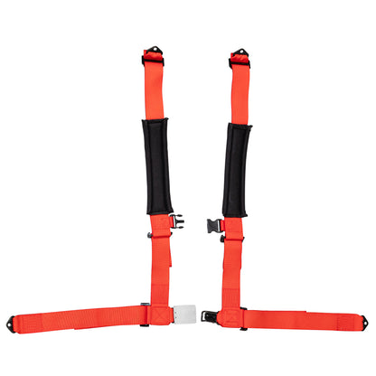 Zamp 4-Point UTV Seat Harness HARN104002 (Red)