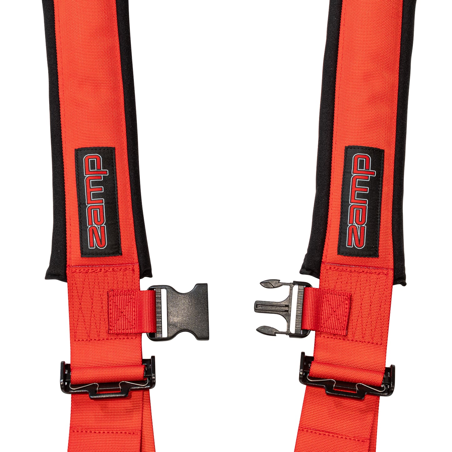 Zamp 4-Point UTV Seat Harness HARN104002 (Red), detail of latch