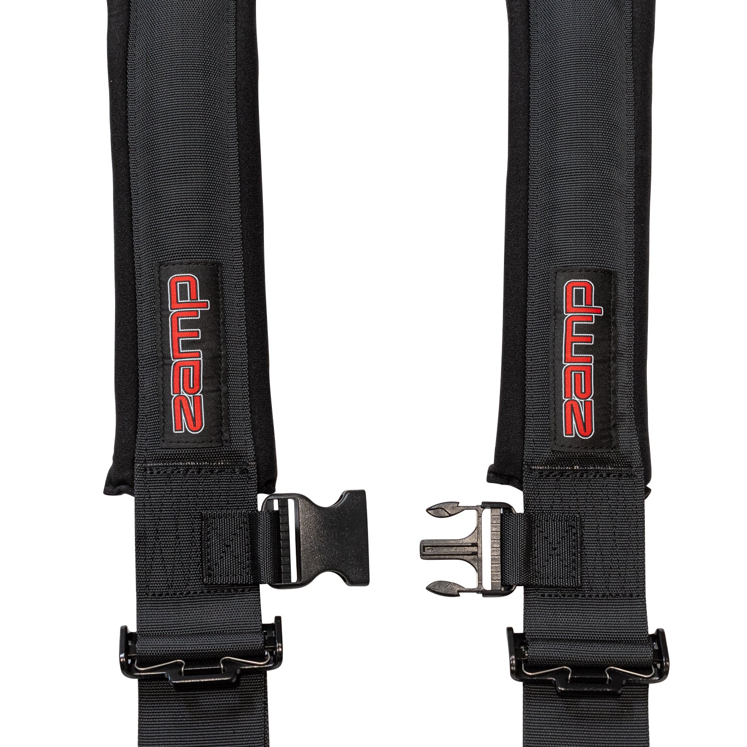 Zamp 4-Point UTV Seat Harness HARN104003 (Black), detail of open latch