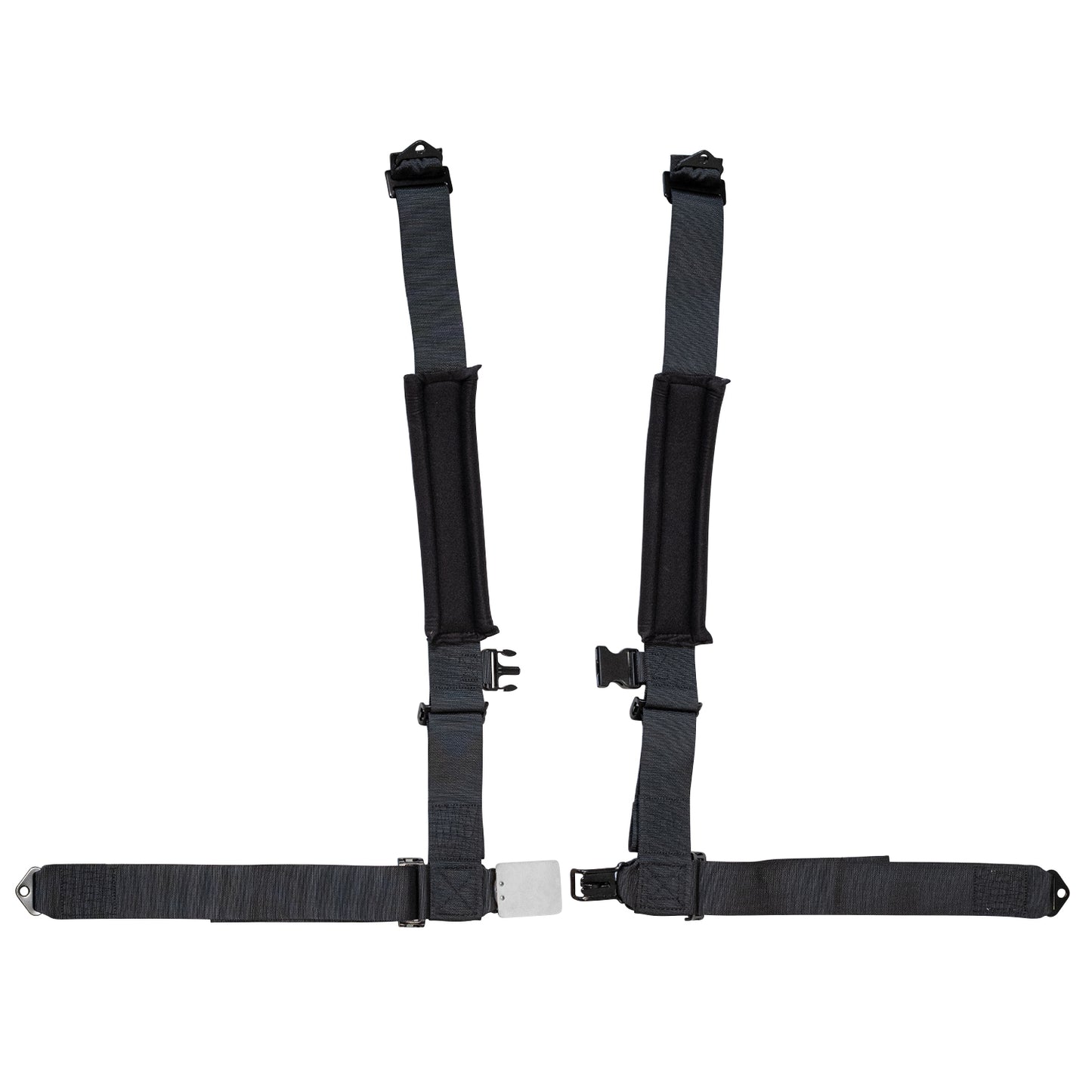 Zamp 4-Point UTV Seat Harness HARN104003 (Black) (underside)