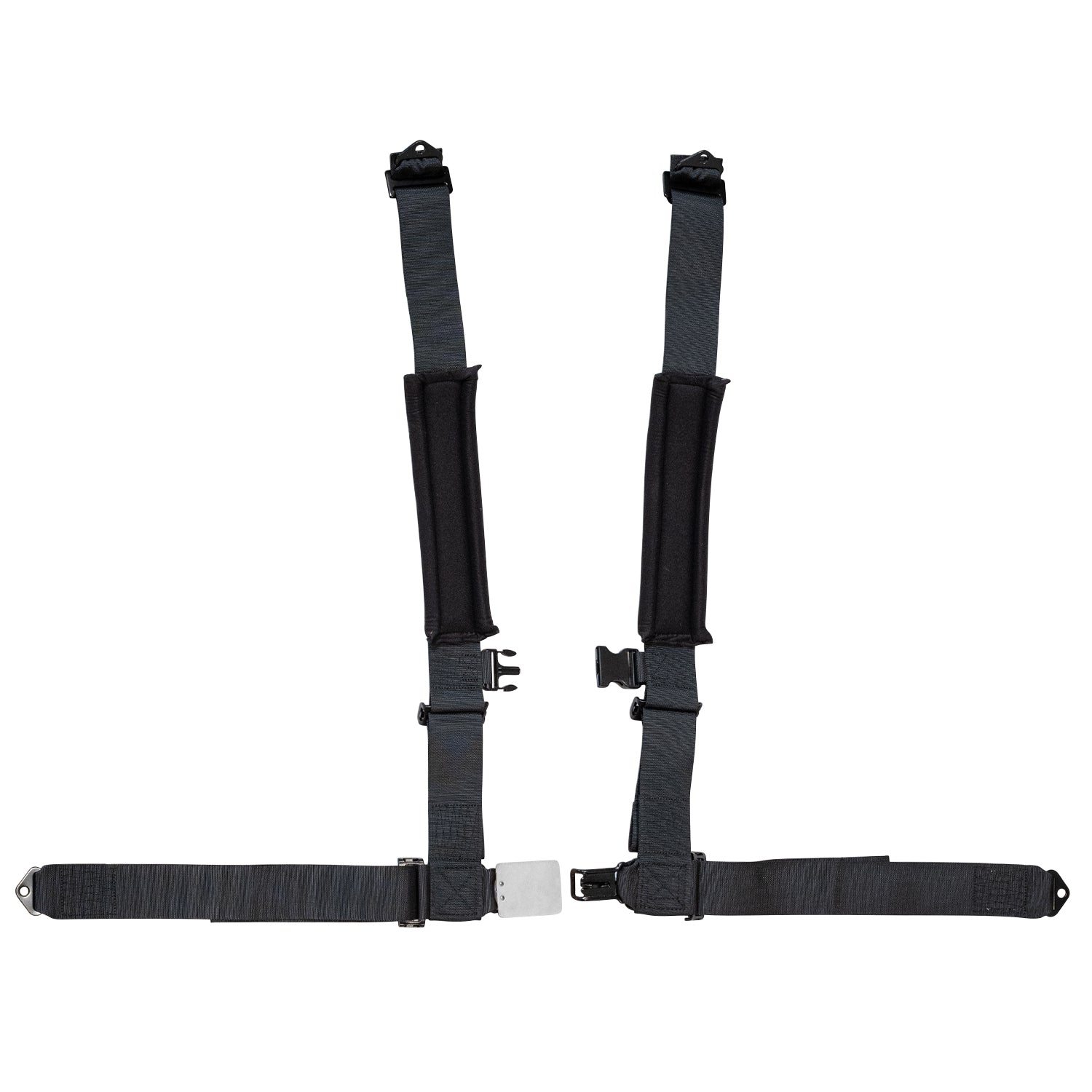 Zamp 4-Point UTV Seat Harness HARN104003 (Black) (underside)