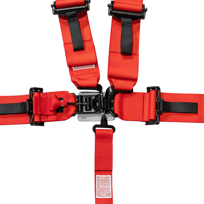 Zamp 5-Point UTV Pull-Down Harness HARN105003 (Red) (Latch system)