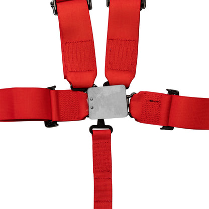 Zamp 5-Point UTV Pull-Down Harness HARN105003 (Red), Latch underside