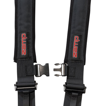 Zamp 5-Point UTV Pull-Down Harness HARN105003 (Black), close-up detail of Latch