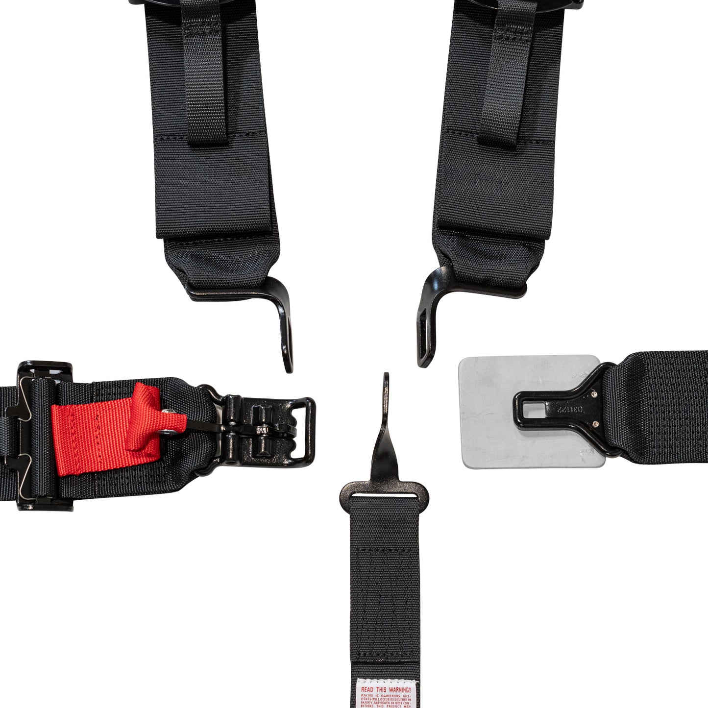 Zamp 5-Point UTV Pull-Down Harness HARN105003 (Black), latch system