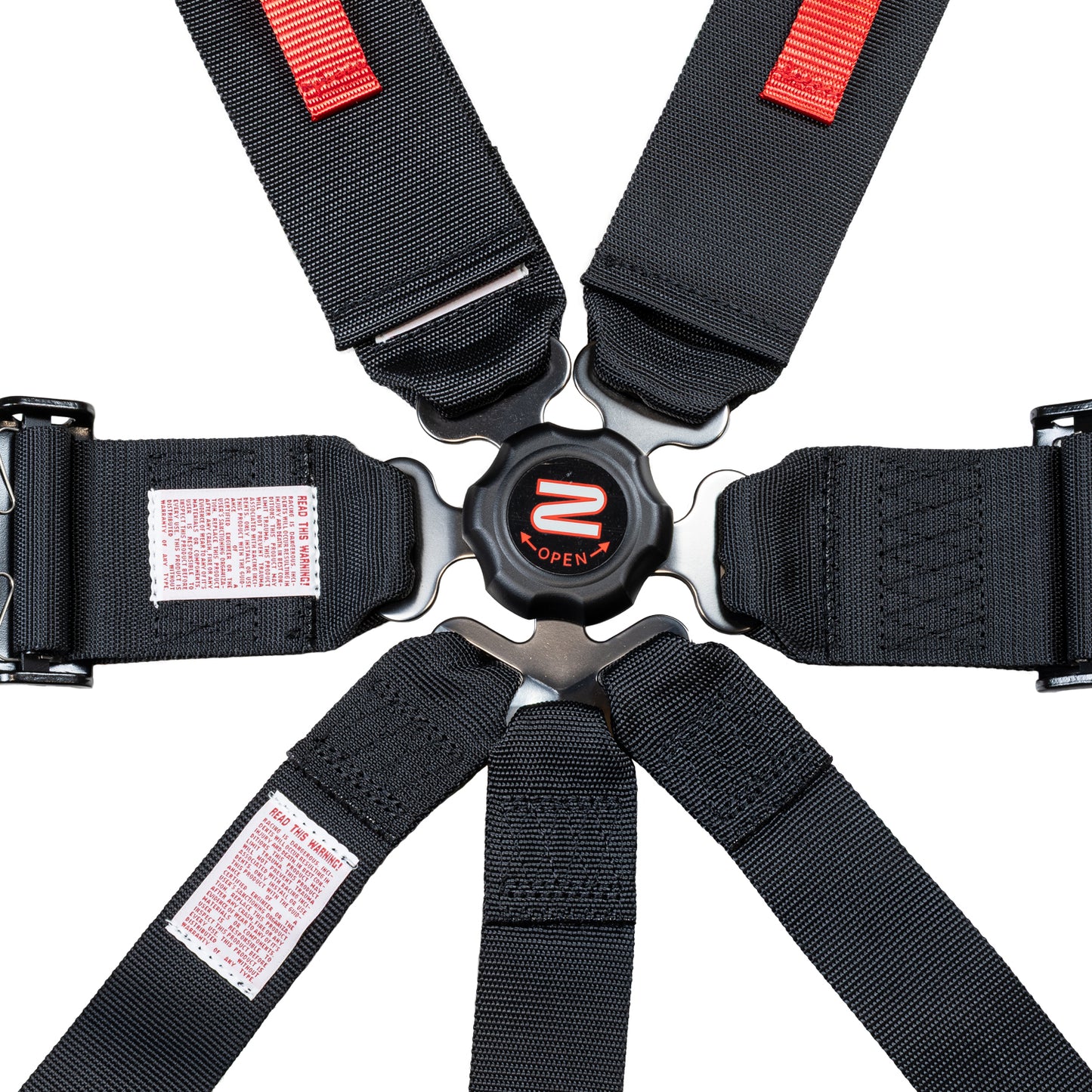 Zamp 7-point U Loop Shoulder Seat Harness (Camlock Latch)