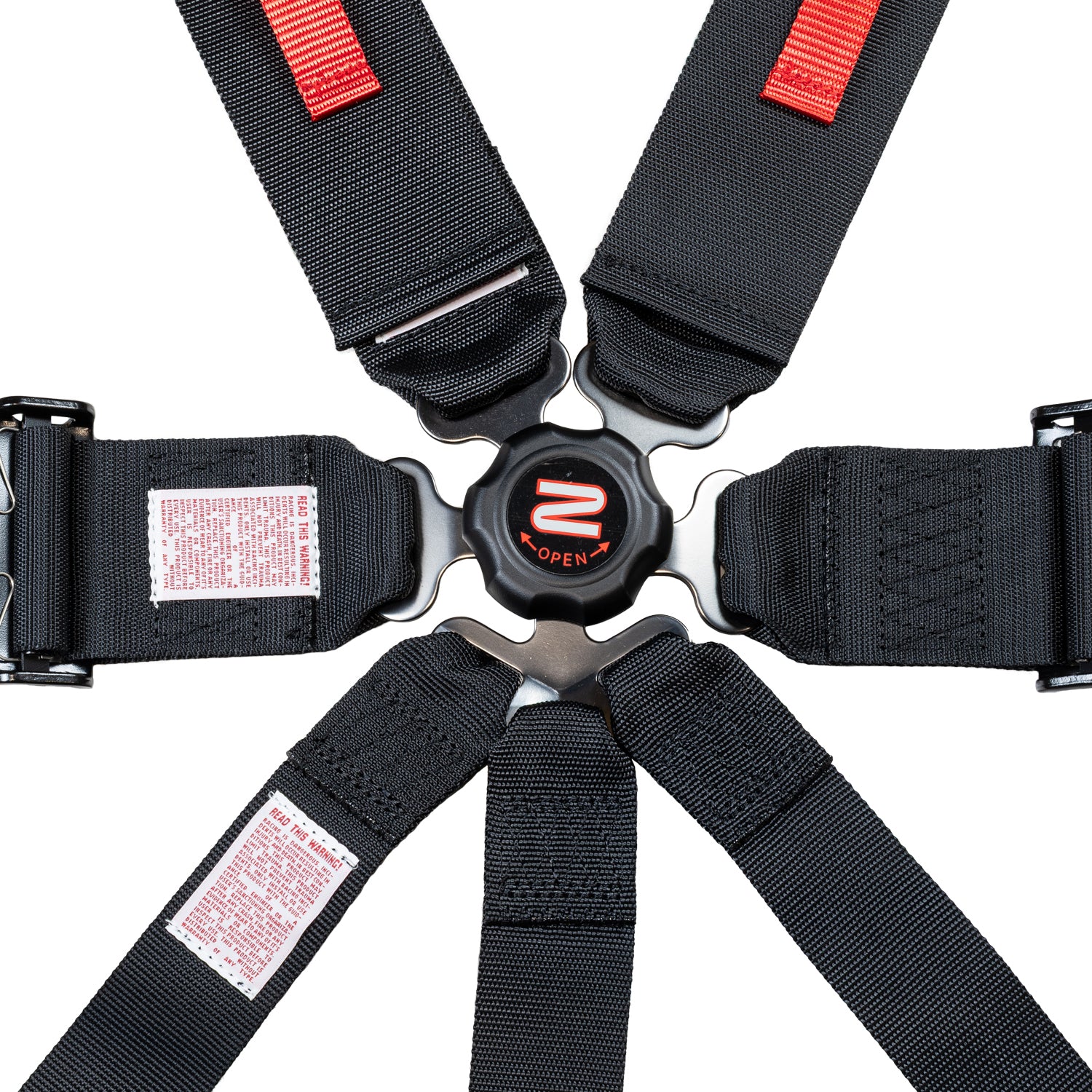 Zamp 7-point U Loop Shoulder Seat Harness (Camlock Latch)