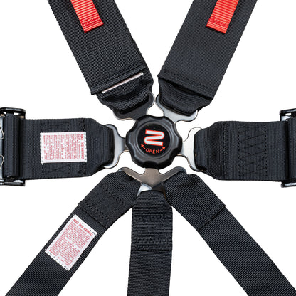 Zamp 7-point U Loop Shoulder Seat Harness (Camlock Latch)