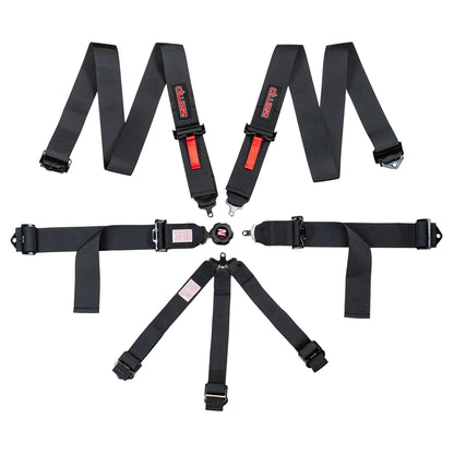 Zamp 7-Point 3x3 Pull Down Harness, SFI 16.5 HARN12003