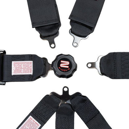 Zamp 7-Point 3x3 Pull Down Harness, SFI 16.5 HARN12003 (Latch)