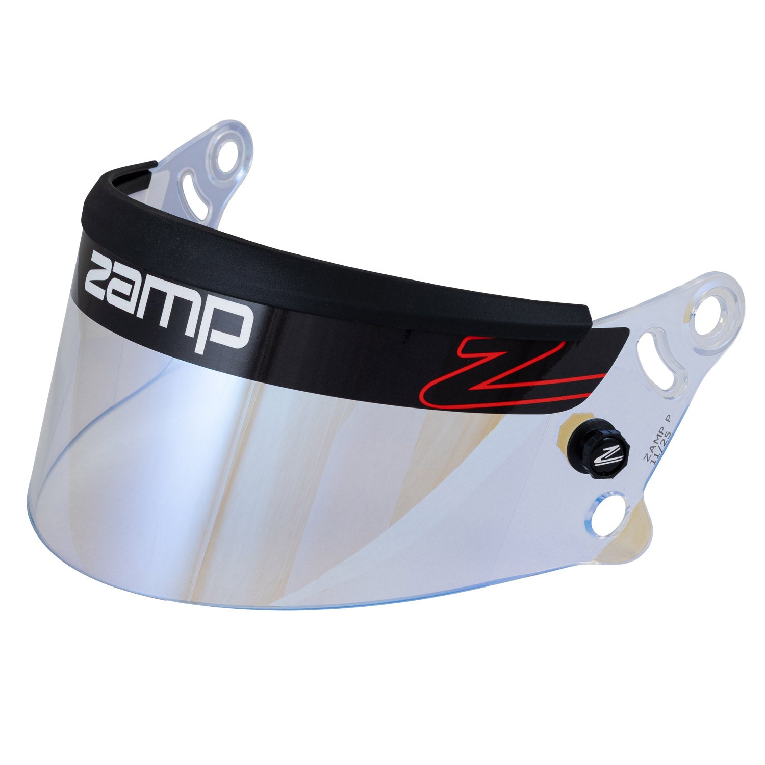 Zamp Z-20 Photochromatic Anti-Fog Dirt Shield (Red Prism), shield is clear and light for night conditions