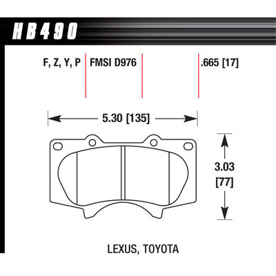 Hawk Performance Street Brake Pads LTS (4)