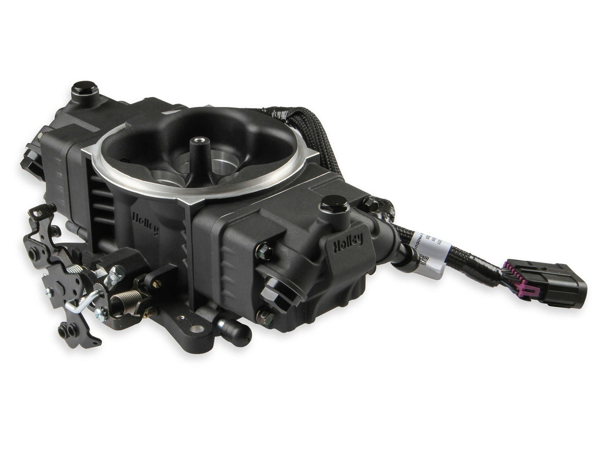 Holley 534-293 Terminator X Stealth 4150 EFI Throttle Body Black – 4 Injector 650 HP