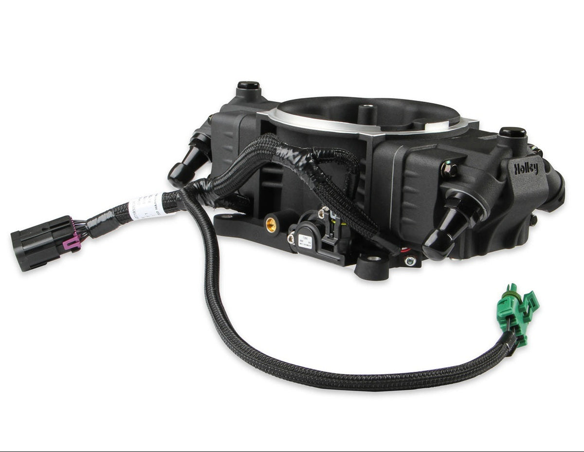 Holley 534-293 Terminator X Stealth 4150 EFI Throttle Body Black – 4 Injector 650 HP