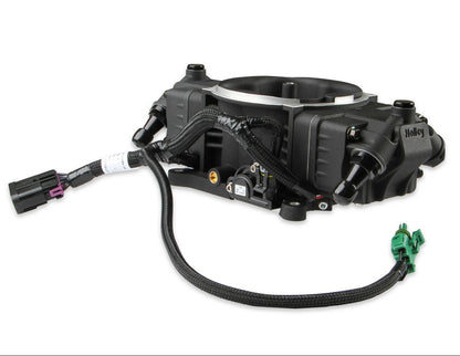 Holley 534-293 Terminator X Stealth 4150 EFI Throttle Body Black – 4 Injector 650 HP