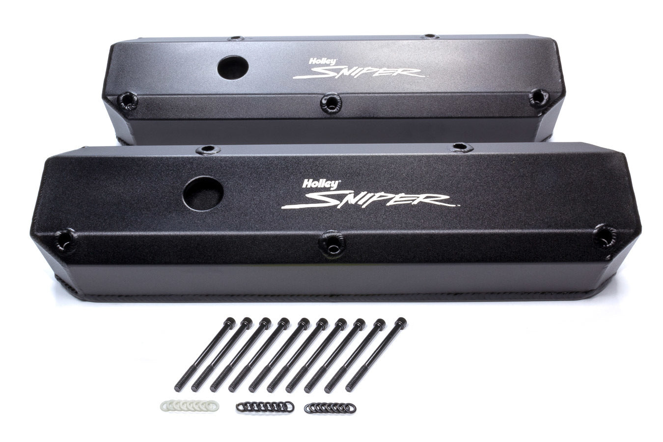 Sniper Fabricated Aluminum Valve Covers, SB Chrysler 273-360 “LA”, 1964-91