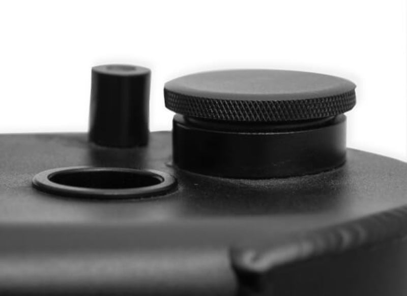 Close-up photo of Sniper Fabricated Aluminum Valve Covers, GM LS, 1997+, with Coil Stands