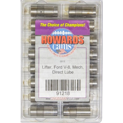 Howards Solid Lifters Ford V8 Direct Lube 91218