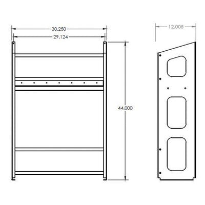 Hepfner Jug Rack 6-Position Black HRP6359-6-BLK