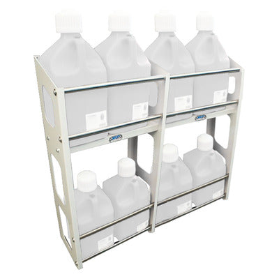 Hepfner Jug Rack 8-Position White - Stacker Style HRP6359-8-WHT