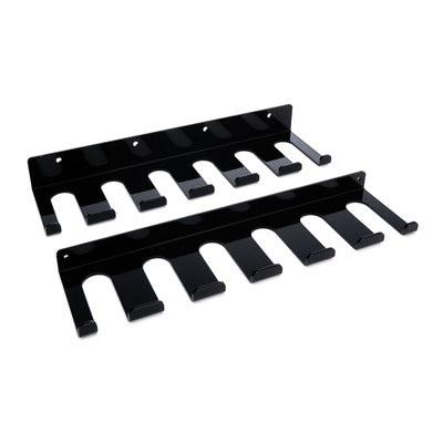 Hepfner Radius Rod Tray 1.125" Rod Double Stack 15" HRP6521D-15B-BLK