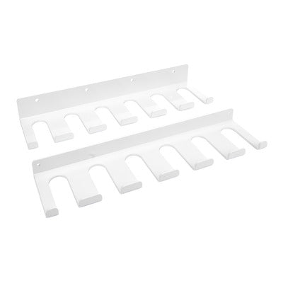 Hepfner Radius Rod Tray 1.125" Rod Double Stack 15" HRP6521D-15B-WHT