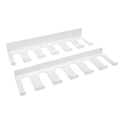 Hepfner Radius Rod Tray 1.250" Rod-Double Stack 15" HRP6521D-15C-WHT