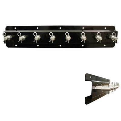 Hepfner Shock Mount Single Stack 20" Long Black HRP6524S-20-BLK