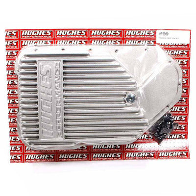 Hughes Aluminum Transmission Pan Deep GM TH200R4 HP3880