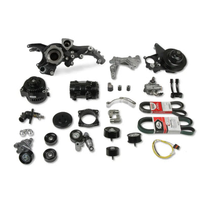 Holley Premium Mid-Mount Complete Accessory System 20-220BK