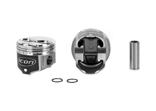 Icon BBM Dome Piston Set 4.290 Bore +4.5cc - IC687.040