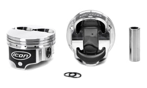 Icon SBF FT Forged Piston Set 4.030 Bore -4.8cc - IC719.030