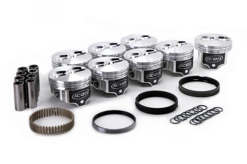 Icon BBF FE FT Piston Set 4.233 Bore  -4.5cc - IC864.017