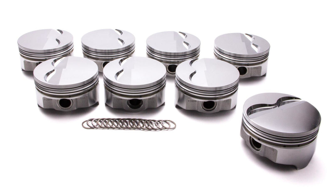 Icon Pontiac 455 Forged F/T Piston Set 4.180 -5.5cc - IC888.030