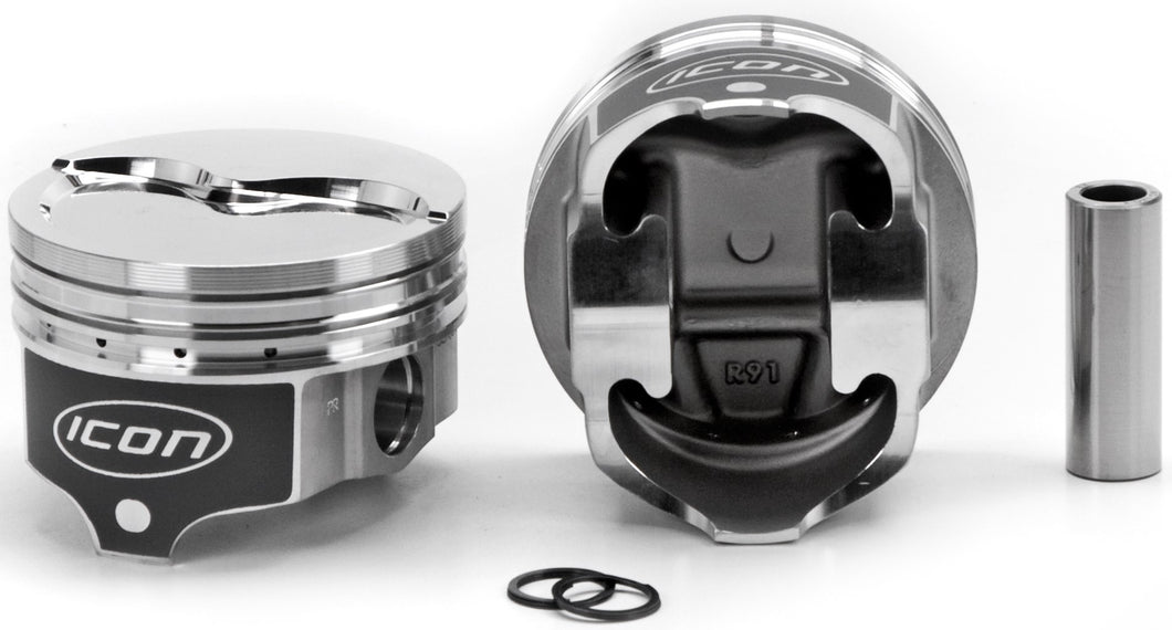 Icon BBM FT Piston Set  4.360 Bore -4.5cc - IC968.040