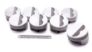 Icon SBC FHR F/T Piston Set 4.155 Bore -3.7cc - IC9941.030