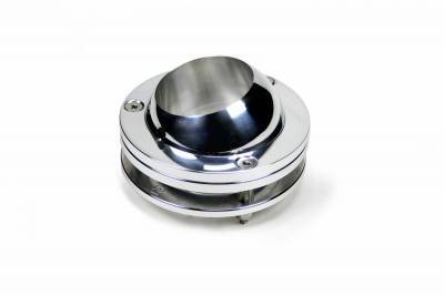 Ididit 2401520040 Swivel Ball Floor Mount Polished 1-1/2