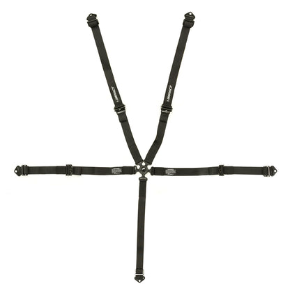 Impact Quarter Midget Junior Camlock Harness (Black)