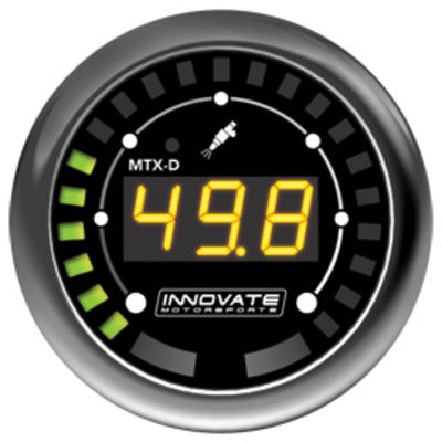 Innovate Motorsports MTX-D Fuel Pressure Gauge 0-145 PSI 10 BAR 39170