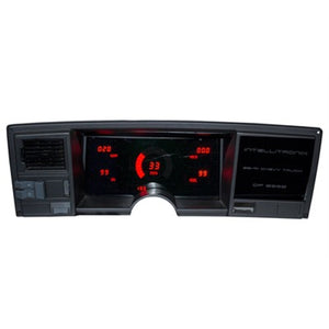 Intellitronix LED Digital Gauge Panel 1988-1991 Chevy Truck (Red)