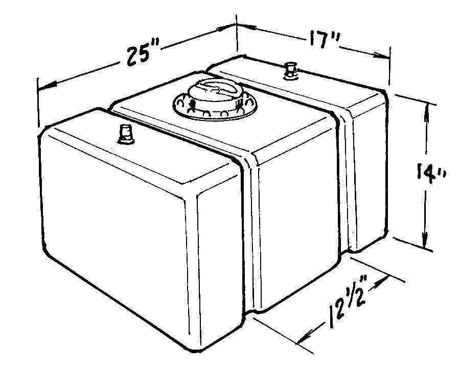 JAZ Circle Track Fuel Cell 22-Gallon 200-222-01