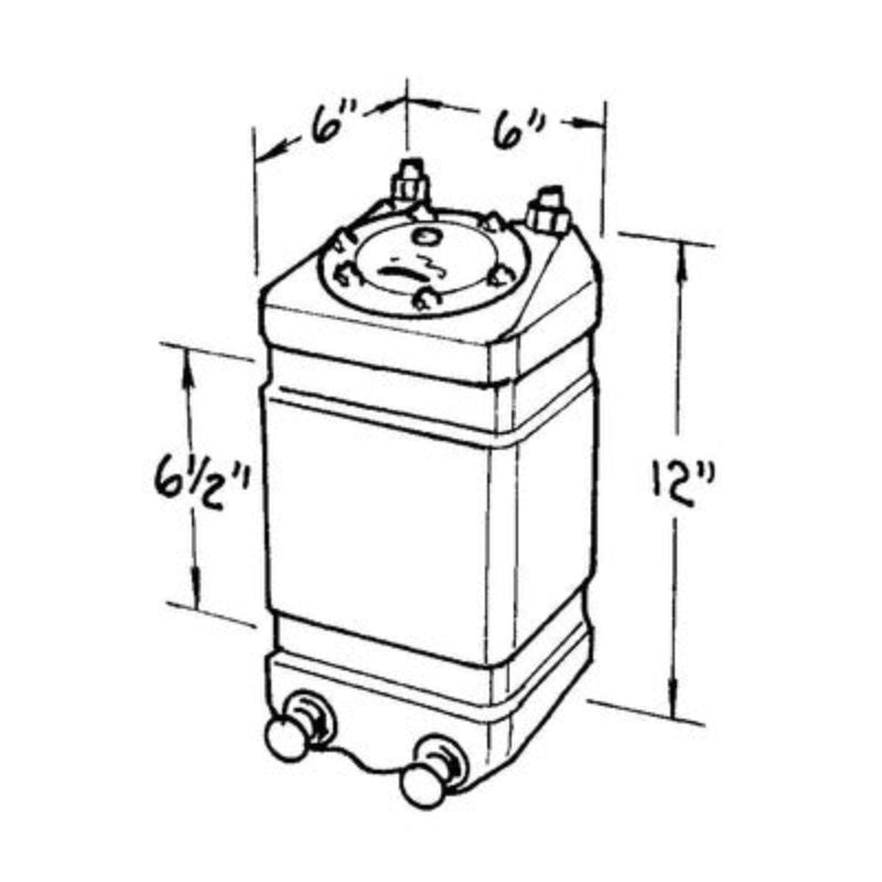 JAZ Pro Drag Fuel Cell 1-Gallon